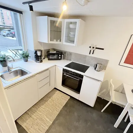 Elegant Apartment In Central Aalborg *